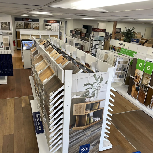 Flooring Display at Geneva Flooring